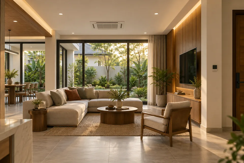 ภาพจำลองด้วย AI สำหรับบริการ Smart Home